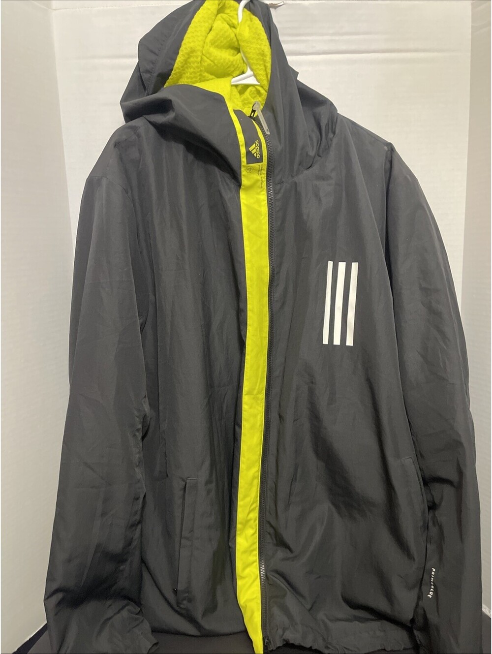 adidas Men's W.N.D. Primeblue RAIN.RDY Jacket Sportswear Outdoor Mens 2XL
